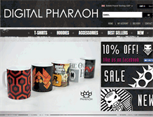 Tablet Screenshot of digitalpharaoh.co.uk